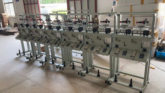 Máquina de enrollar bobinas de hilo cónico de función automática de grado automático para hilo de nylon