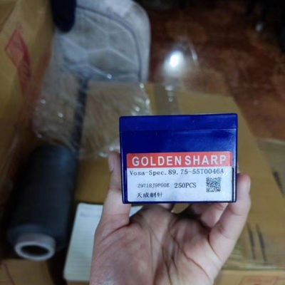 La parte de repuesto de la máquina de tejer plana 14GG GOLDEN SHARP VOSA-SPEC.89.75-55T0045A. No se puede utilizar.