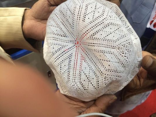 Máquina de tejido de tripa circular de Jacquard para el hogar Computarizado de tejido de gorras musulmanas