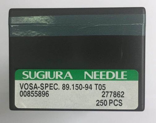Groz-Beckert hace agujas de punto SUGIURA para máquinas de punto planas Tecnología avanzada