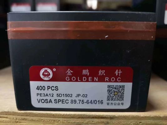 Aguja de punto JINPENG FEIJIAN GOLDEN ROC Oro afilado 3G-16G para máquinas de punto