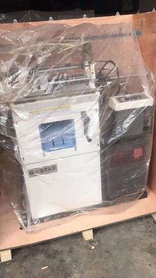 Máquina con guante de tejido inteligente de alta velocidad de 25 m/min para la fabricación de hilo de algodón