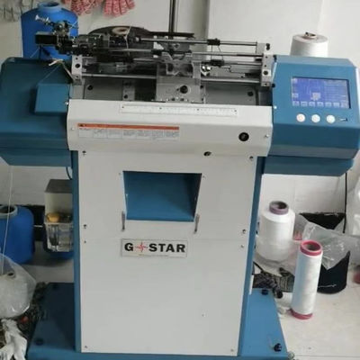 Máquina con guante de tejido inteligente de alta velocidad de 25 m/min para la fabricación de hilo de algodón