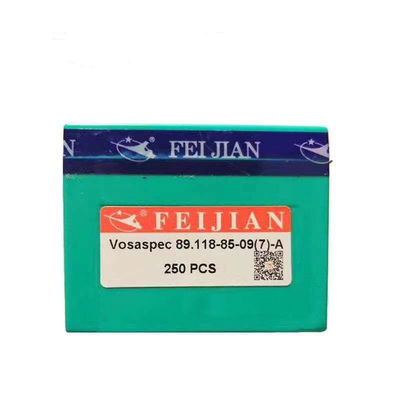 Aguja de punto JINPENG FEIJIAN GOLDEN ROC Oro afilado 3G-16G para máquinas de punto