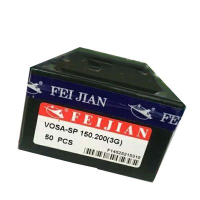 Aguja de punto JINPENG FEIJIAN GOLDEN ROC Oro afilado 3G-16G para máquinas de punto