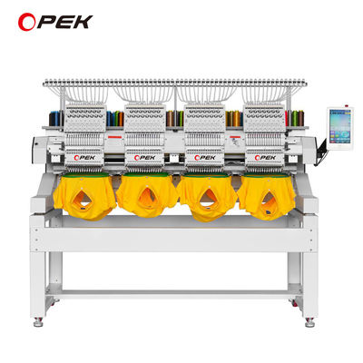 400*440 mm Área de bordado Máquina de bordado industrial de 4 cabezas con gancho rotativo KOBAN
