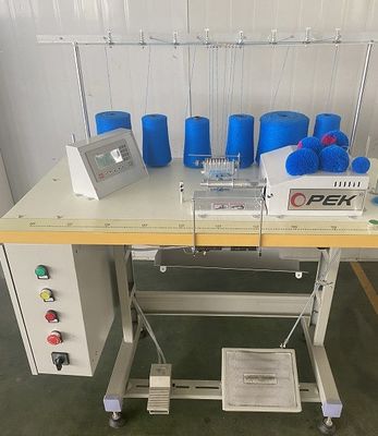 2022 Máquina de sombreros con estilo de tejido plano y función de nudos auxiliares fácil