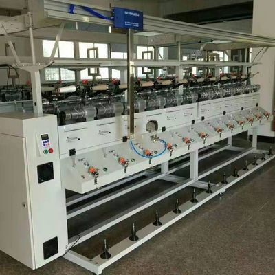 12 cabezas Máquina automática de enrollamiento de hilos Enrollamiento de chenille con 0,80*0,80*1,20m Tamaño