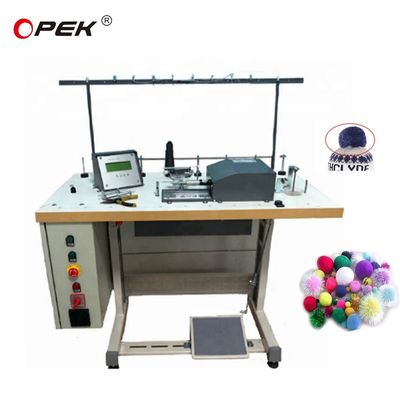 Aumente su producción con la Máquina Pompom 100-150 / hora Producción garantizada