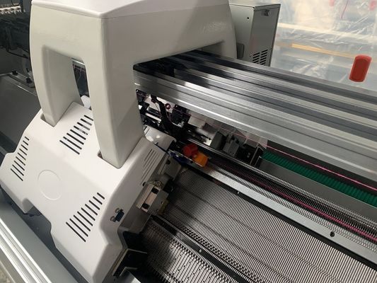 72 pulgadas de ancho de tejido de tejido multi-gauge máquina de tejido plana para suéter en casa