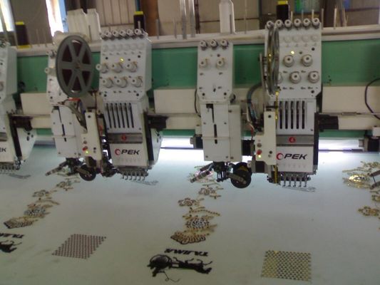 12/15 Máquina de bordado de agujas 6 para la cabeza con certificado ISO/CE/ETL