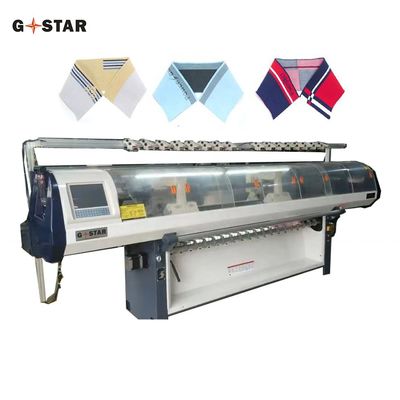 80 pulgadas 1 1 Máquina informática de tejido de cuello plano y manguito de doble transporte para productos