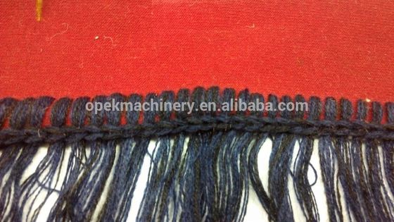 Máquina de macrame para el tejido de bufanda 160N-360N 9INCH CE ISO Sistema doble OPEK