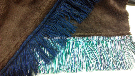 1.2m/S Velocidad OPEK eficiencia tapa bufanda Fringe máquina de fabricación para bufandas de punto