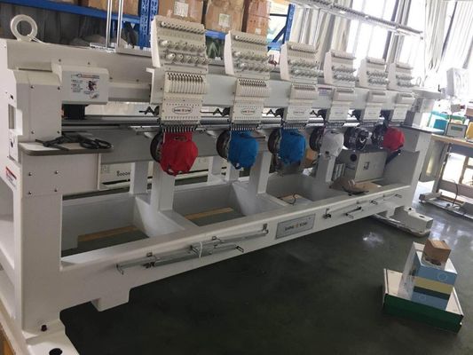 980 KG 2 cabezas 500*1200 Tamaño de la mesa de trabajo Máquina de bordado de cuerdas
