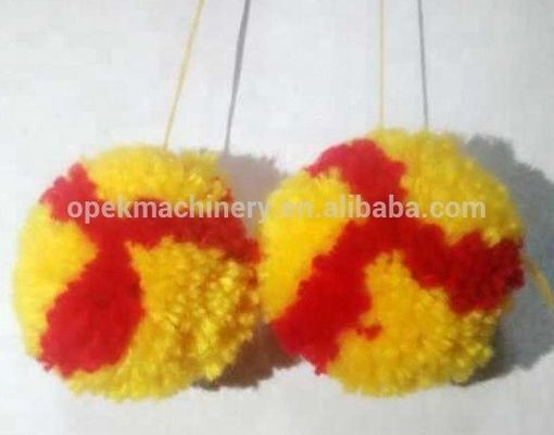 1.5-15CM ancho de tejido de alta velocidad Pompom Maker Machine con 7 GG Gauge