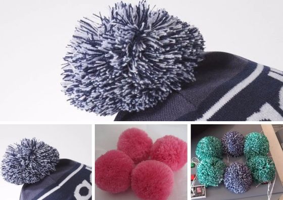 Máquina de coser profesional Pompon Tassel para tejer ancho 1,5-15cm y 55kg de peso