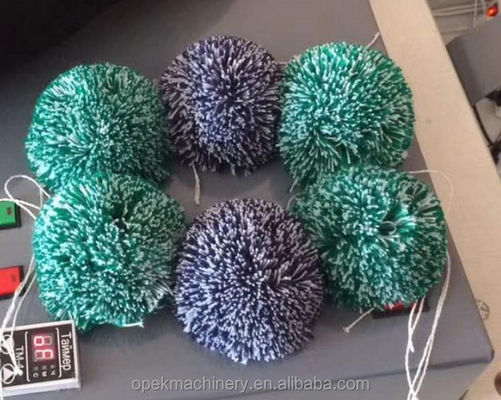 Máquina automática de tejido de punto Terry Pompom para la producción de tejido Terry