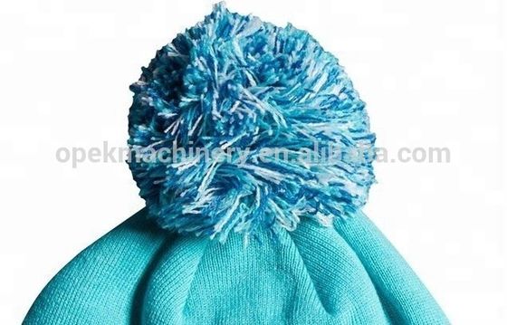 Máquina de coser de pompon eléctrico de 220 V con mecanismo de alimentación del tirador