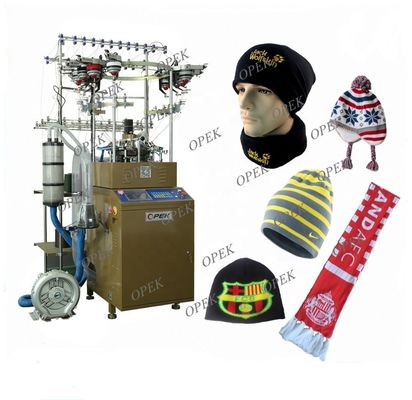 Aumenta tu negocio con la máquina de tejido de sombreros OPEK 1KW y alarma totalmente automática