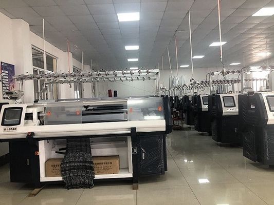 1280 KG Máquina de tejido plano computarizada para guantes con tecnología Jacquard