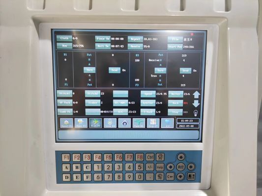 Máquina de punto plana de alta velocidad 12G de 52 pulgadas para demandas comerciales de producción de suéteres